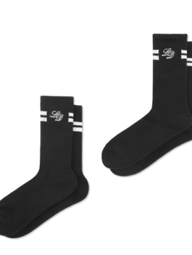 LD HALF TERRY SOCKS 2-PACK