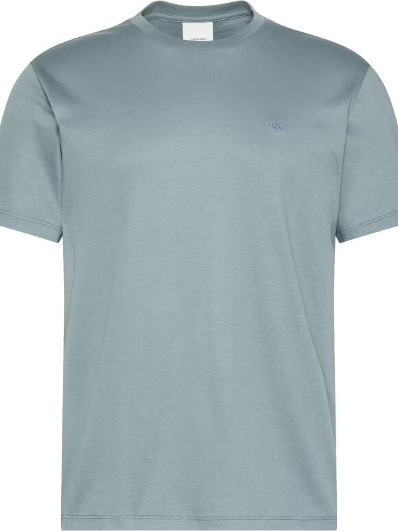 Calvin Klein - CALVIN KLEIN SS SUPIMA CHEST EMB CREWNECK TEE