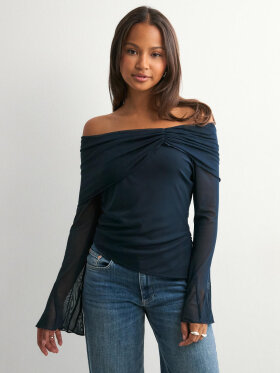 Neo Noir Addie Mesh Blouse