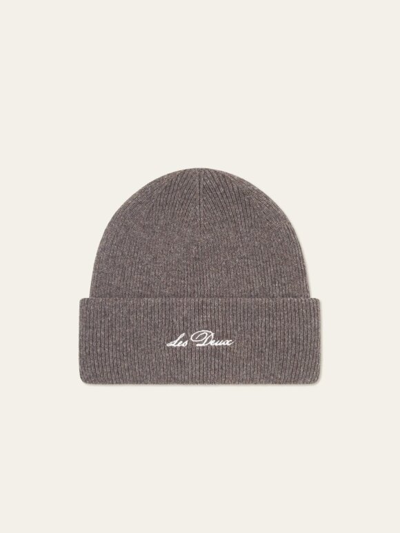 Les  Deux Copenhagen - LES DEUX WAYNE EMBROIDERED BEANIE