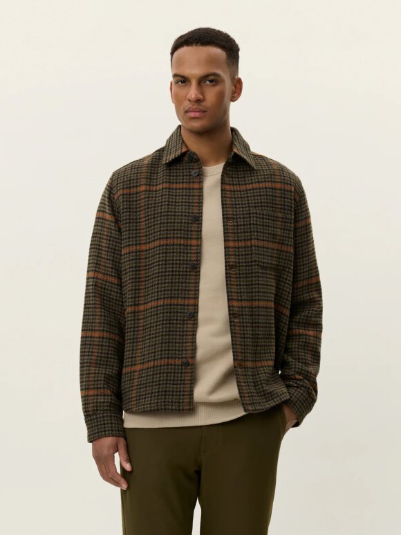 Les  Deux Copenhagen - LES DEUX KODY HOUNDSTOOTH OVERSHIRT