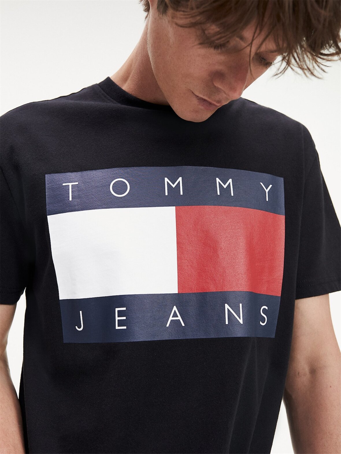 Nonne T Shirt Kortaermede Tommy Hilfiger MENSWEAR DM0DM07009