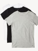 Tommy Hilfiger MENSWEAR - Tommy Hilfiger 3 pack t-shirts, sort hvid grå