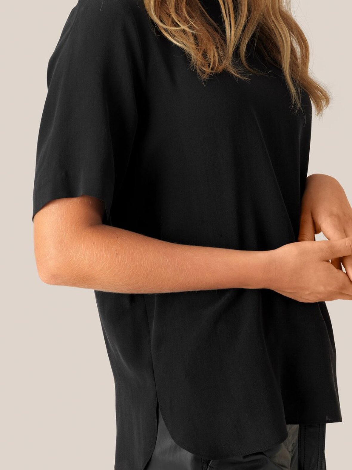 Nønne Nuuk Greenland - T-Shirt Kortærmede - Second Female - Tonga Silk SS T- Shirt