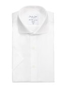 Seven seas Copenhagen - Fine twill non iron kort ærmet skjorte 