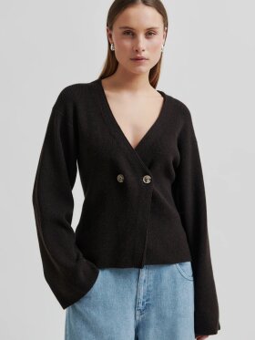 SECOND FEMALE VIGGA KNIT CARDIGAN
