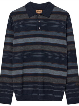 MOS MOSH GALLERY Milner Stripe Polo Knit