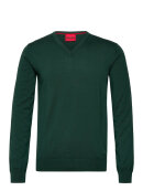 HUGO MENSWEAR - HUGO SAN VREDO MERINO V-KNIT