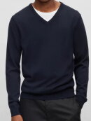 HUGO MENSWEAR - HUGO SAN VREDO MERINO V-KNIT