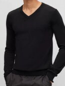 HUGO MENSWEAR - HUGO SAN VREDO MERINO V-KNIT