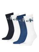 Calvin Klein - CALVIN KLEIN SOCKS 4P GIFTBOX MONO LOGO