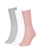 CALVIN KLEIN WOMEN - CALVIN KLEIN WOMEN ROLLTOP SOCK 3P