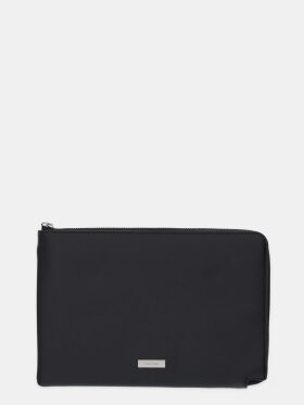 CALVIN KLEIN PLAQUE POUCH W/ WRISTLET