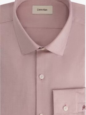CALVIN KLEIN SLIM ESNTL POPLIN STR SLD