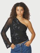 Neo Noir - NEO NOIR FRIANA BIG FLOWER MESH BLOUSE