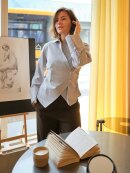 Neo Noir - NEO NOIR FENLI STRIPED SHIRT