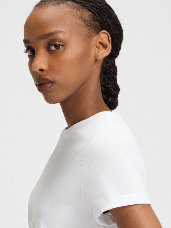 HUGO WOMENSWEAR - HUGO WOMEN THE PLAIN TEE 