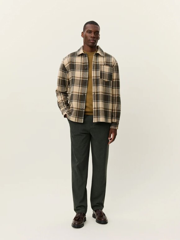Les  Deux Copenhagen - Les Deux LOAN CHECK TWILL OVERSHIRT