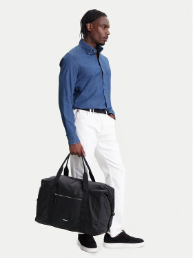 CALVIN KLEIN SLEEK NYLON WEEKENDER BAG