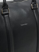Calvin Klein - CALVIN KLEIN LEATHER LARGE DUFFLE BAG