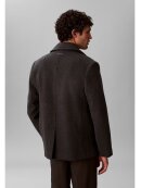 Calvin Klein - CALVIN KLEIN LS DBL FACE CONCRETE PEACOAT