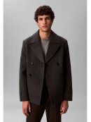 Calvin Klein - CALVIN KLEIN LS DBL FACE CONCRETE PEACOAT