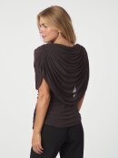 Neo Noir - NEO NOIR COTTUNA DRAPY MESH TOP