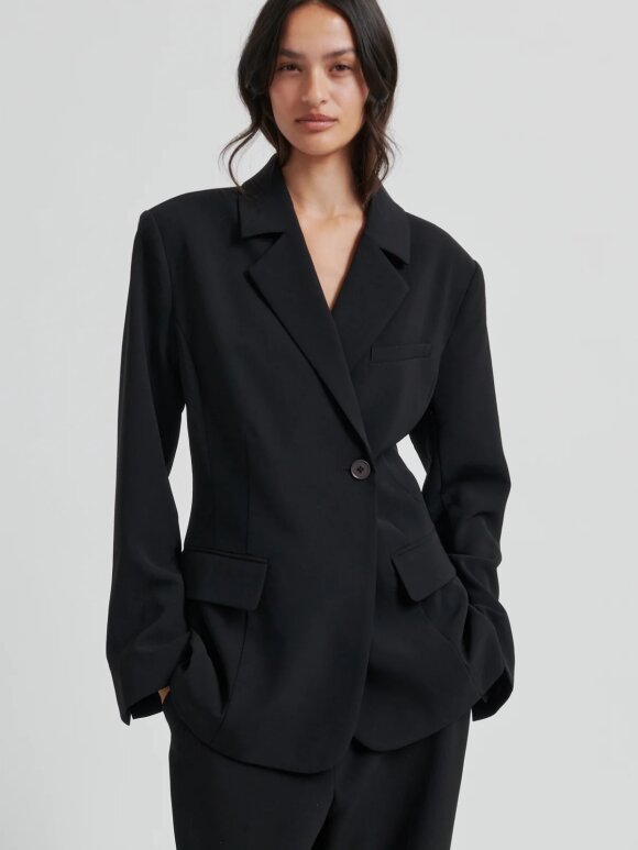 Second Female - SECOND FEMALE FIQUE FITTED BLAZER