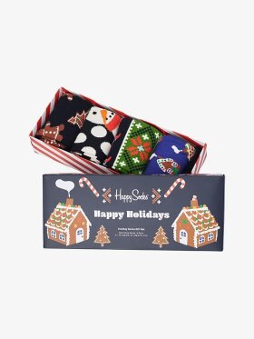 HAPPY SOCKS 4-Pack Gingerbread Cookies