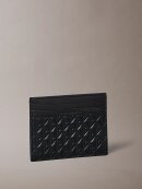 Calvin Klein - CALVIN KLEIN Embossed Allover Monogram Card Holder