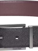 Calvin Klein - CALVIN KLEIN SQUARE BUCKLE 32MM REV BELT