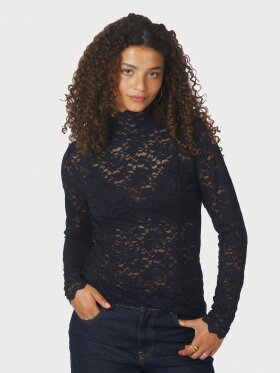 NEO NOIR LIZA LACEFLOWER BLOUS