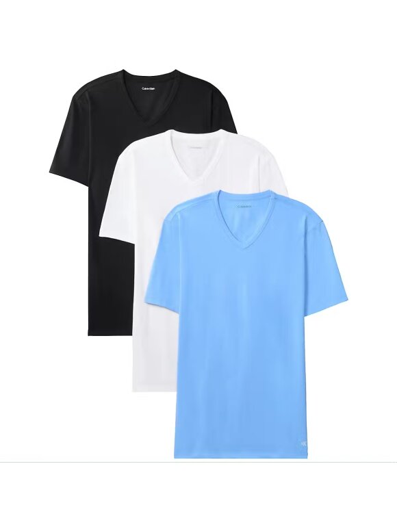 Calvin Klein - CALVIN KLEIN S/S V NECK 3PK