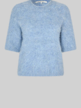 SECOND FEMALE KARLA KNIT SS O-NECK