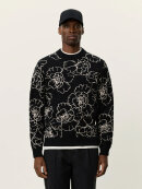 Les  Deux Copenhagen - Les Deux GASTON POPPY JACQUARD KNIT