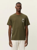 Les  Deux Copenhagen - Les Deux BRADY EMBLEM T-SHIRT