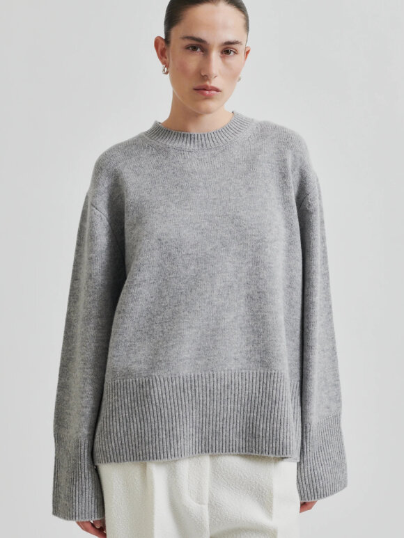 Second Female - Second Female ALPHA KNIT O-NECK