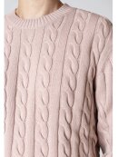 Clean Cut Copenhagen - Clean Cut AUGUST CABLE KNITTED JUMPER