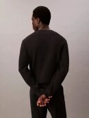 Calvin Klein - Calvin Klein LS TEXTURED COTTON CREWNK SWEATER