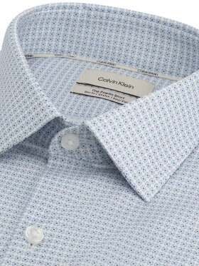 Calvin Klein SLIM ESNTL POPLIN STR PRT
