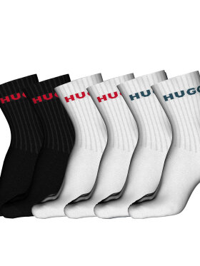 HUGO 6P QS RIB LOGO CC