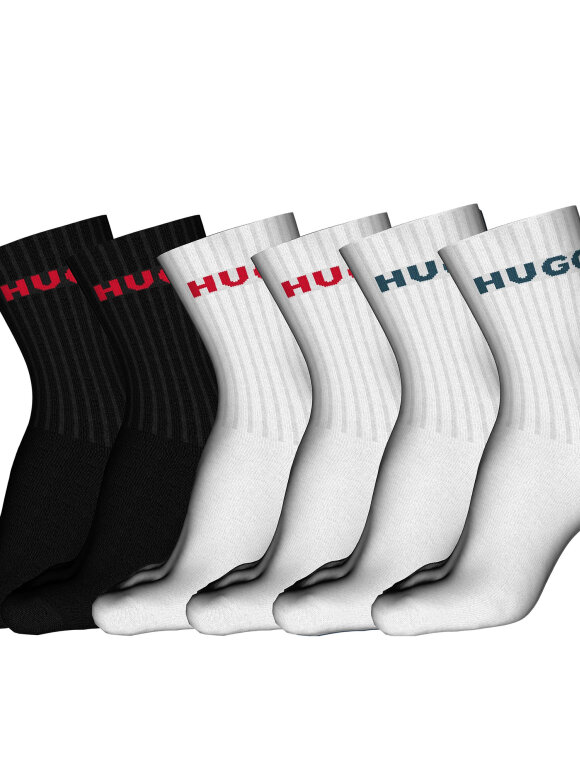 HUGO MENSWEAR - HUGO 6P QS RIB LOGO CC