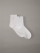CALVIN KLEIN WOMEN - Calvin Klein WOMEN SHORT SOCK 2P STRUCTURE