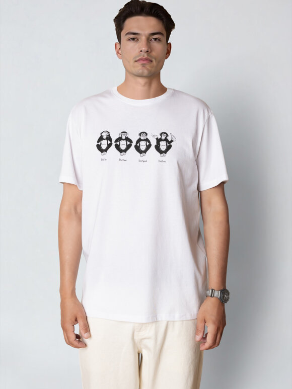 Clean Cut Copenhagen - Clean Cut WISE MONKEY T-SHIRT
