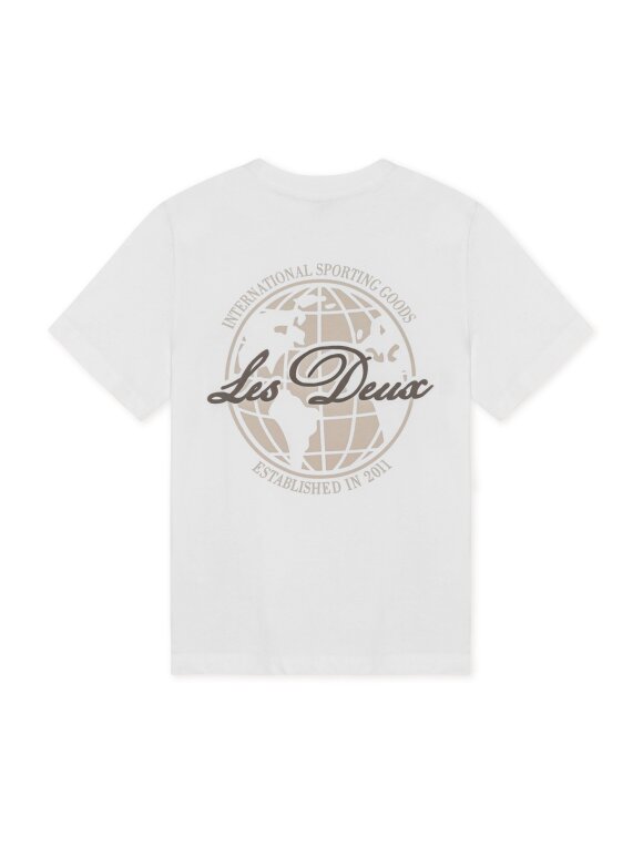LES DEUX KIDS - Les Deux Kids GLOBE T-SHIRT