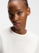 HUGO WOMENSWEAR - HUGO WOMEN COTTON-JERSEY T-SHIRT WITH EMBROIDERED SCRIPT LOGO HUGO WOMENSWEAR - HUGO WOMEN COTTON-JERSEY T-SHIRT WITH EMBROIDERED SCRIPT LOGO