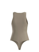 HUGO WOMENSWEAR - HUGO WOMEN STRETCH-JERSEY BODYSUIT WITH STACKED LOGO