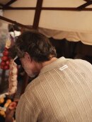 Mos Mosh Gallery - MosMosh Gallery DARIO BUTTON SS POLO KNIT