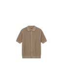 Mos Mosh Gallery - MosMosh Gallery DARIO BUTTON SS POLO KNIT