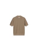 Mos Mosh Gallery - MosMosh Gallery DARIO BUTTON SS POLO KNIT